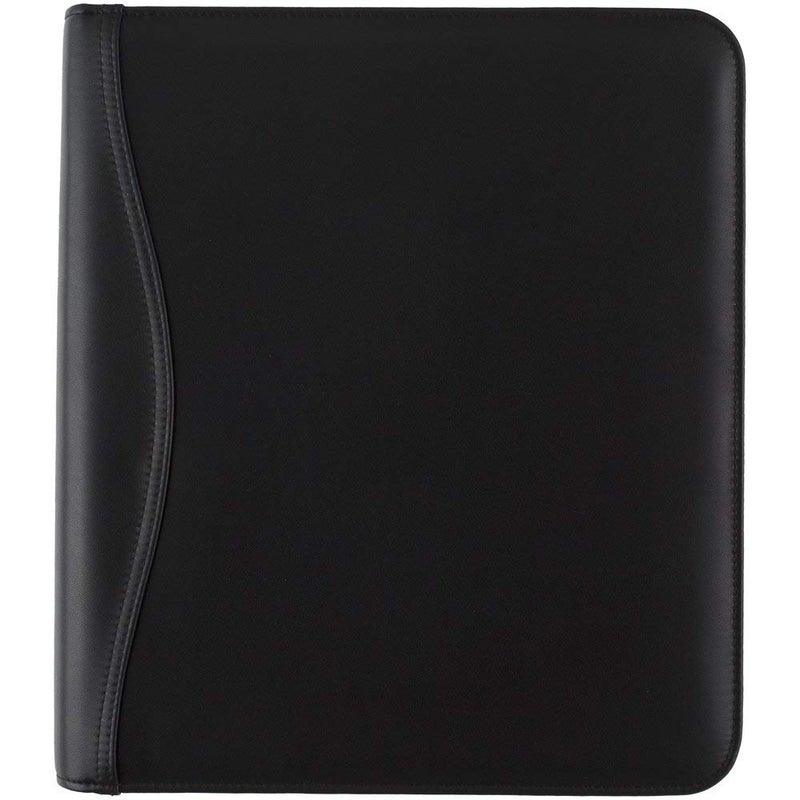 AT-A-GLANCE Genuine Leather Undated Starter Set, Folio Size, Black (038-0540-05) - Image 1